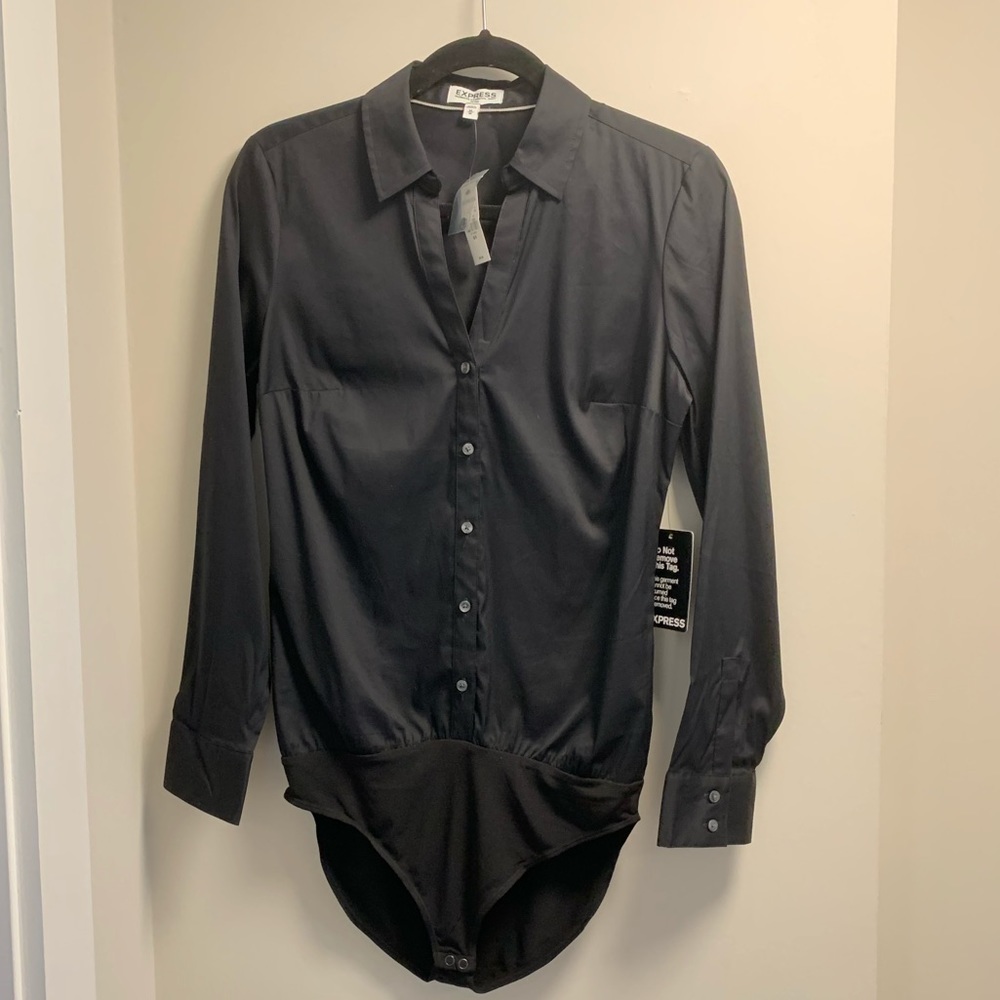 NEW Long Sleeve Button Up Essential Bodysuit